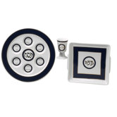 Traditional Porcelain Seder Set in Blue