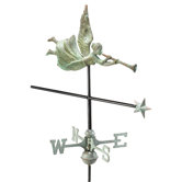 Angel Weathervane with Garden Pole