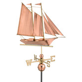 Schooner Weathervane