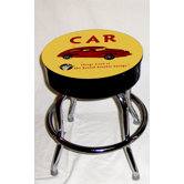 Busted Knuckle Garage Kid's Swivel Old Automobile Stool