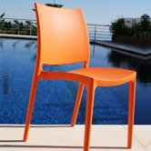 La Plaza Maya Stacking Dining Side Chair