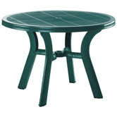 Truva Resin Round Dining Table