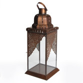 Iron Glass and Metal Lantern