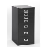 Eight-Drawer Under-the-Desk Steel Storage Cabinet