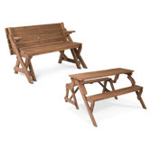 Folding Picnic Table and Bench