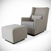 Sparrow Glider and Ottoman