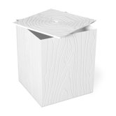 Stump Storage Box in White