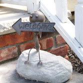 Welcome Ant Garden Sign
