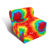 Fun Factory Twin Summer Tye Dye Studio Kid's Chair