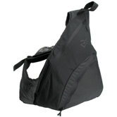 Piper Gear Highrise Sling Shoulder Backpack in Black