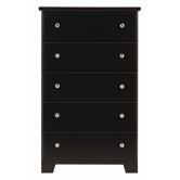 Columbia with Roller Glides 5 Drawer Chest