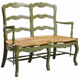 French Country Settee Loveseat