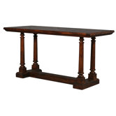 Brew Pub Table with Snowflake Inlay