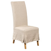 Linen Parsons Chair
