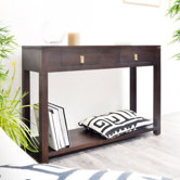Zenaka Bizen Mahogany Console Table
