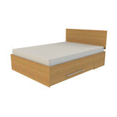 Modular Storage Double Bed Frame