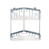 Double Corner Basket in Chrome