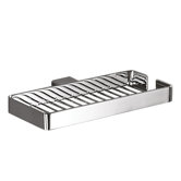 Lounge Double Soap Basket in Chrome