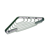 Dakota Corner Basket in Chrome