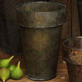 Round Galvanized Container