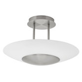 Oiram 1 Light Semi Flush Ceiling Light