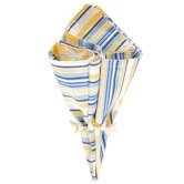 Taupe Seashell Napkin - Set of 4