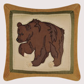 Bear Quilt Pillow
