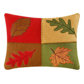 Oak Ridge Stripes Applique Pillow