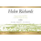Personalized White Wine Label