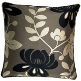 Mimosa Cushion Cover in Charcoal