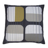 Apex Cushion Cover in Charcoal