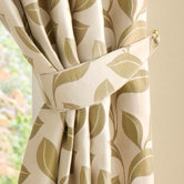 Paradiso Pair of Tiebacks in Lime