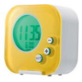 Cube Colour Changing LCD Clock