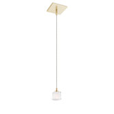1 Light Krystall Ellipse Pendant