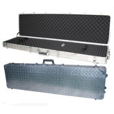 AluminumLock Heavy-Gauge Wheeled Double Rifle Case