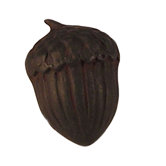 Fruits of Nature Acorn Cabinet Knob in Distressed Rust