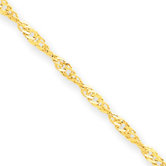 14K Spring Ring Bracelet