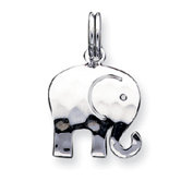 Sterling Silver Elephant Charm