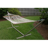 Rope Hammock with Stand