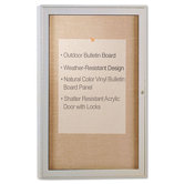 Enclosed Outdoor Bulletin Board