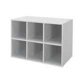 GO-Box Cubby Storage Unit with Back
