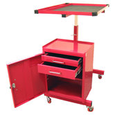 Adjustable Metal Tool Cart