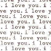 Imagination - 'I Love You' Stretched Wall Art