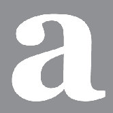 Letter - Lower Case 'a' Stretched Wall Art
