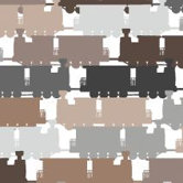 Things That Go - Train Pattern Stretched Wall Art