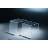 2-tlg. Tisch Set aus Acryl