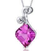 Unique Onion Cut Gemstone Pendant
