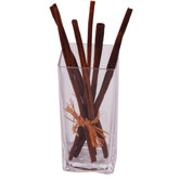 Acrylic Square Base Tapered Vase