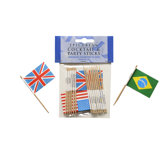 15 Piece Cocktail Flag Sticks Set