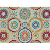 Aurora Ivory Circles Rug